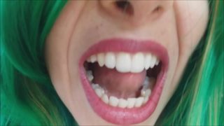 what an embarrassment! my mother is still convinced she is a young nerd girl, and so she made her hair green and sent this video to all my little friends to seduce them