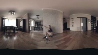 sexy teen play with knife in pussy | VIRTUAL REALITY STEREOSCOPIC VR 360 3D