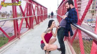 MAMACITAZ – Exhibitionist Couple Risk To Get Caught Having Sex In Public (Alice Blues & Miguel Zayas)