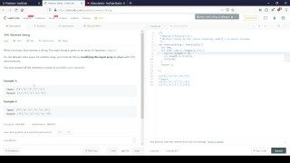 Reverse String in Javascript (Code With Me)